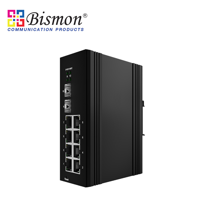8-port-10-100-1000Base-T-with-2xSFP-slot-Fiber-Managed-Industrial-grade-Switch
